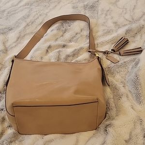 Coach leather hand bag